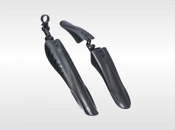 Крылья пластиковые 26" черные из трех частей (комплект)                                                                                                                                                                                                   