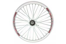 Колесо 24" заднее, втулка Stels, двойной алюминиевый обод цвет SILVER                                                                                                                                                                                     