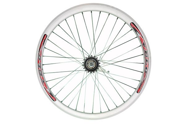 Колесо 24" заднее, втулка Stels, двойной алюминиевый обод цвет SILVER                                                                                                                                                                                     