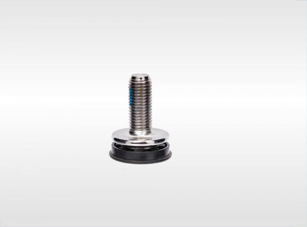 Болт для каретки педального узла "Neco", с пыльником, под шестигранник                                                                                                                                                                                    