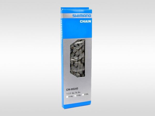 Цепь Shimano HG40, 6/7/8 ск, 116 зв., зам. UG51                                                                                                                                                                                                           