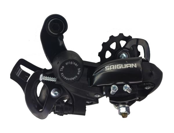 Переключатель скоростей задний аналог Shimano TY-300 (болт), черный                                                                                                                                                                                       
