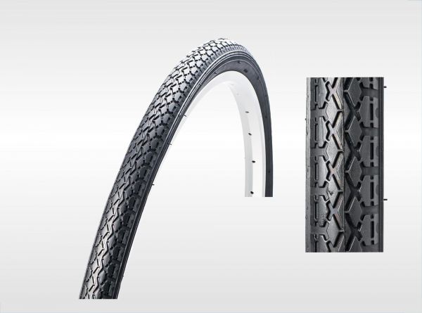 Покрышка 28"х1,75 (40-622) черная c красной полосой, аналог российской Л-183 (Индия)                                                                                                                                                                      
