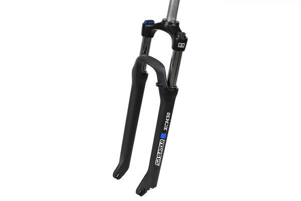 Вилка SUNTOUR SF20-XCM-PM-HLO-DS 29TS"*1.1\8"ход 100мм,локаут гидр,предвар.сжатие,алюм,черный\матовы                                                                                                                                                      