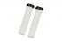 Грипсы MTB,HL-G210, 130мм,с грипстопом, под шестигранник,бело\черные                                                                                                                                                                                      
