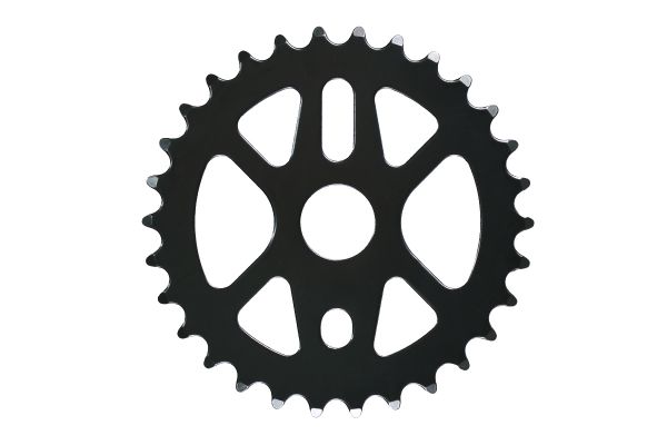 Передняя звезда BMX CW-1437C 1/2"*1/8"*30T,черная                                                                                                                                                                                                         