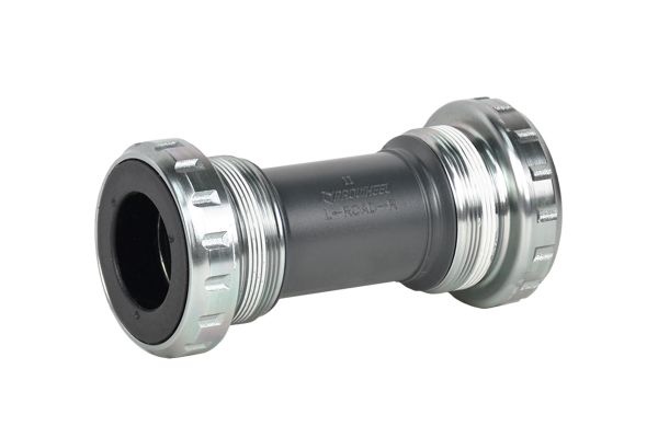 Каретка PROWHEEL Road PW-RBB68+,BC1.37”X24T д.24мм ось,черно/серебристый                                                                                                                                                                                  