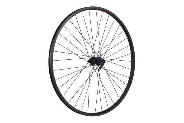 Колесо 29" MTB,переднее,под резьб.диск,дв.обод DH-18 36H,алюм.сплав,черный,втулка FR-09F DISC 36H                                                                                                                                                         