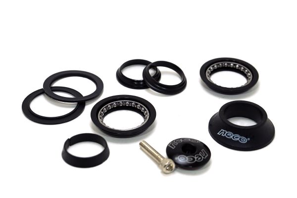 Рулевая H115 NECO 28,6*44*23,6mm,полуинтегрированная,сталь,черный                                                                                                                                                                                         