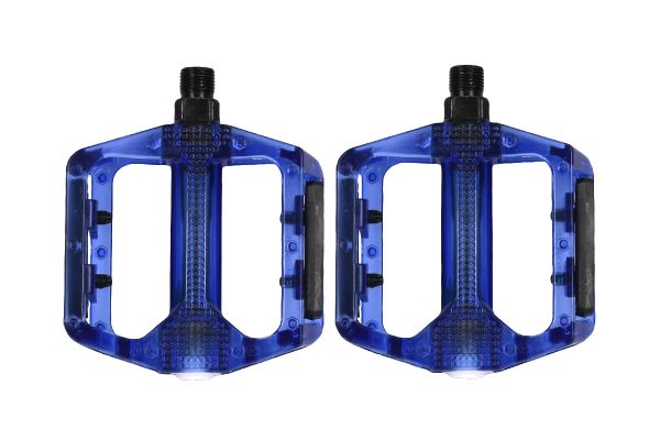 Педали FEIMIN FP-801blu,110*100мм,BMX,база пластик,стальная ось,327гр,синие,подшипник                                                                                                                                                                     