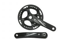 Система PROWHEEL ZEPHYR-236A,36T*165MM,FAT,AL-6061-T6,под квадрат,CHAINLINE:76,5,BCD:104,чер                                                                                                                                                              