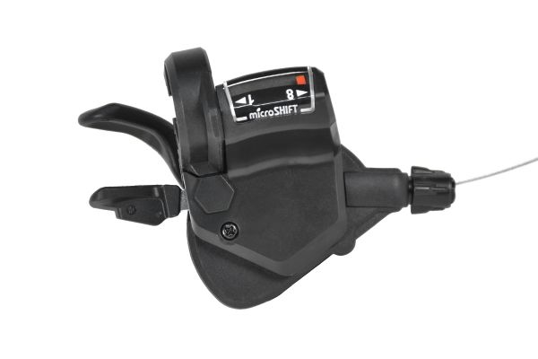 Шифтер MICROSHIFT TS39-8,правый,8 передач,триггер,черный                                                                                                                                                                                                  