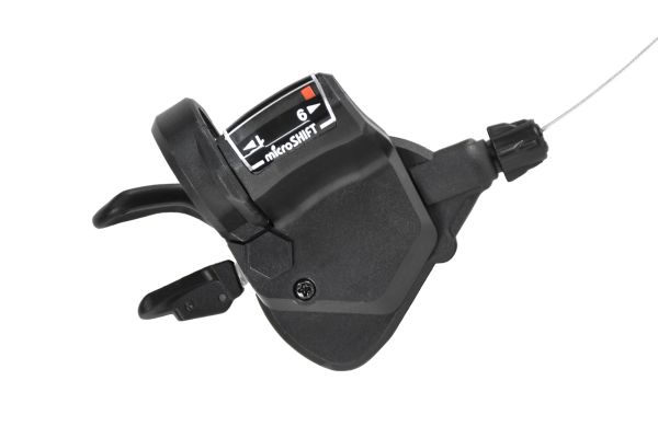 Шифтер MICROSHIFT TS39-9,правый,9 передач,триггер,черный                                                                                                                                                                                                  