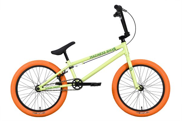 Велосипед Stark'23 Madness BMX 5 оливковый/зеленый/оранжевый                                                                                                                                                                                              