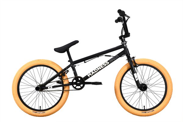 Велосипед Stark'23 Madness BMX 2 черный/кремовый/кремовый                                                                                                                                                                                                 