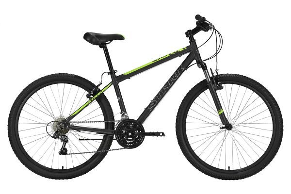 Велосипед Stark'22 Outpost 26.1 V черный/зеленый 18"                                                                                                                                                                                                      