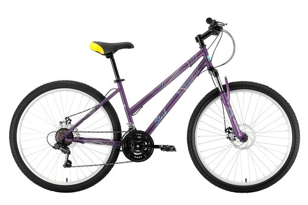 Велосипед Stark'22 Luna 26.1 D Steel фиолетовый/голубой 18"                                                                                                                                                                                               
