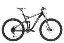 Велосипед Stark'22 Tactic FS 27.5 HD черный/серебристый 18"                                                                                                                                                                                               
