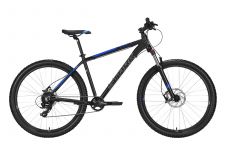 Велосипед Stark'22 Hunter 27.3 HD чёрный/голубой 16"                                                                                                                                                                                                      