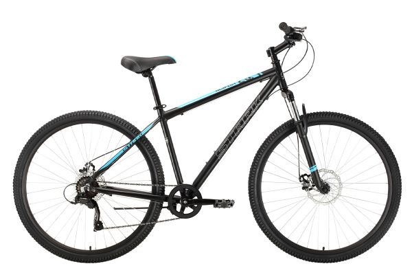 Велосипед Stark'22 Respect 29.1 D Microshift черный/синий 18"                                                                                                                                                                                             