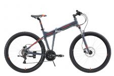 Велосипед Stark'23 Cobra 27.2 HD серый/черный/оранжевый 20"                                                                                                                                                                                               