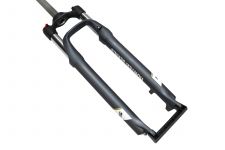 Вилка EASING ES 451 MLO 27,5"*1.1\8" ход 100мм,локаут мех,предв.сжатие,алюм,серый\белый\зеленый                                                                                                                                                           