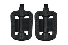 Педали FEIMIN FP-827,107*68мм,база пластик,стальная ось,340гр,черные                                                                                                                                                                                      