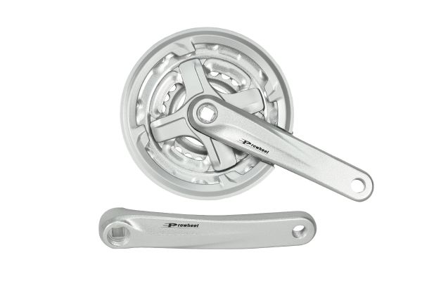 Система PROWHEEL TA-CM68*175mm,(42/34/24)AL-6061-T6,CHAINLINE:48.5,под квадрат 120,серебр                                                                                                                                                                 