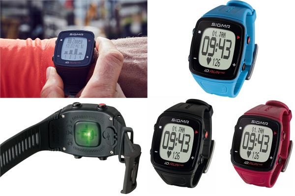 Спортивные часы-пульсометр Sigma, iD.RUN HR black, 24900,черный,без нагрудного датчика                                                                                                                                                                    
