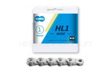 Цепь КМС HL1-W  1/2x1/8"x112L FOR 1-SPD,Half Link,односкоростная,BMX,фристайл, без упаковки                                                                                                                                                               