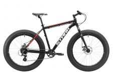 Велосипед Stark'22 Fat 26.2 D чёрный/красный 20"                                                                                                                                                                                                          