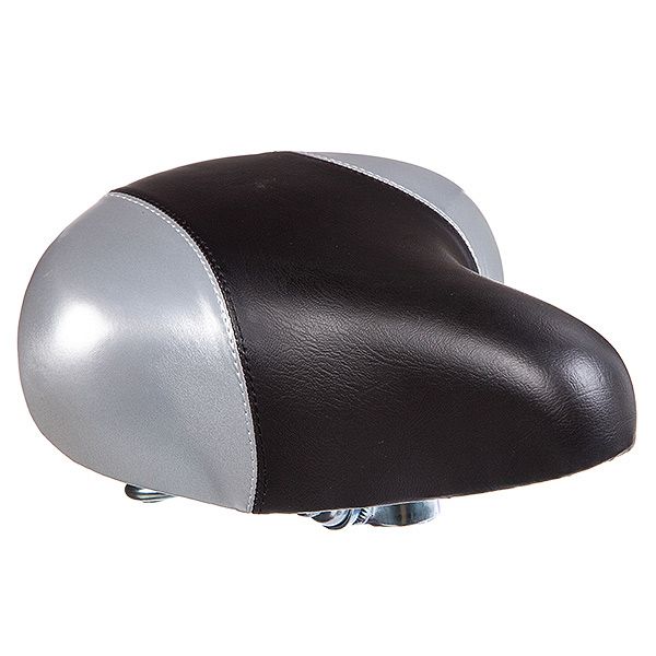 Седло HBAZ-0801A Novatrack комфортное, черно-серое                                                                                                                                                                                                        