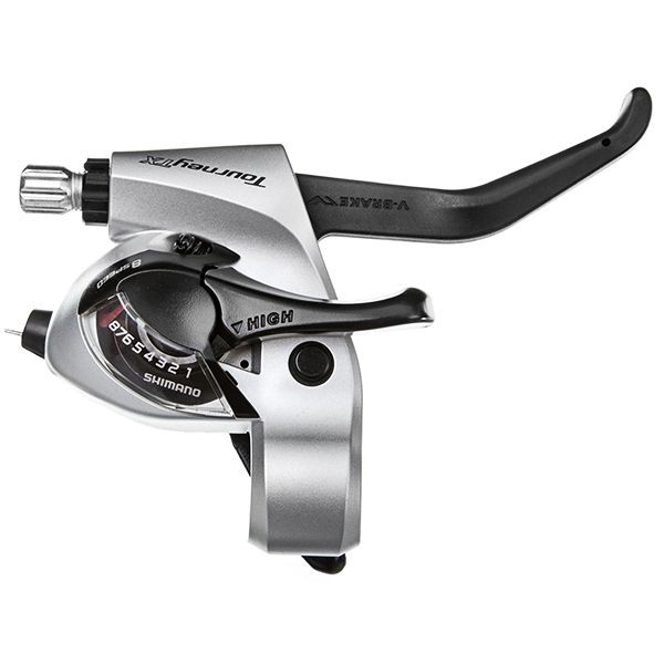 Шиф/Тор р. Shimano Tourney, TX800, прав., 8ск, тр. 2050мм, цв. серебр.                                                                                                                                                                                    
