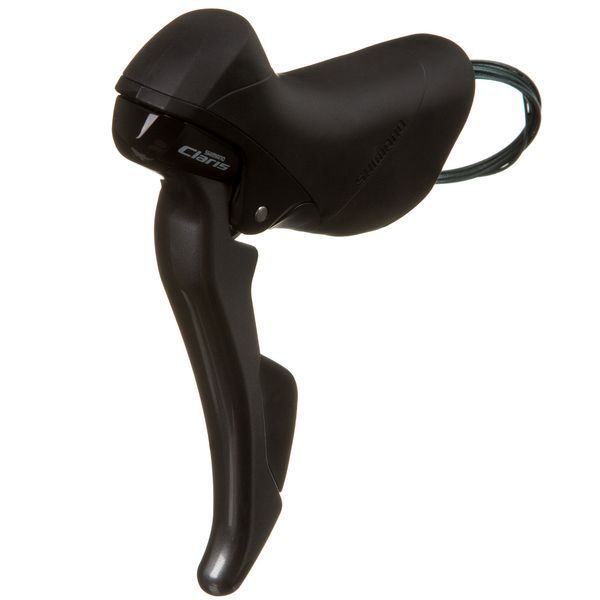 Шифтер с торм. Ручкой Shimano ST-R2000-L,CLARIS, LEFT, 2-SPEED, W/1800MM SL INNER(PRE- ASSEMBLED)W/O                                                                                                                                                      