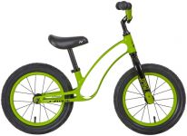 Беговел NOVATRACK 14" MBLAST зеленый, магний-алюминиевая рама, цветной стальной обод, камера, покрыш                                                                                                                                                      