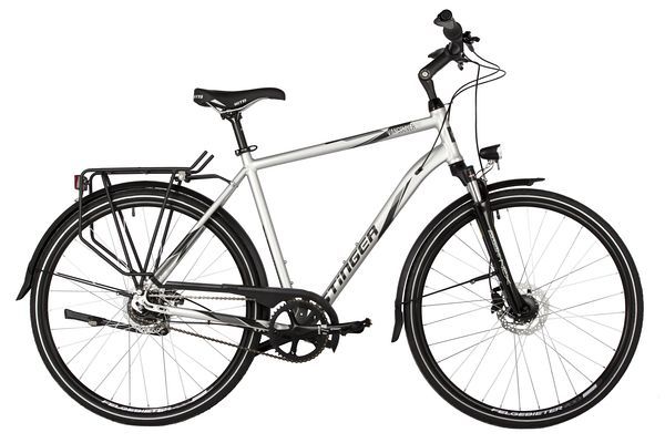 Велосипед STINGER 700C VANCOUVER PRO серебристый, алюминий, размер 52                                                                                                                                                                                     