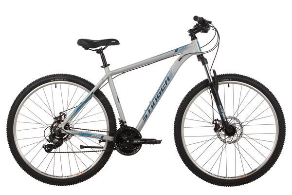 Велосипед STINGER 29" ELEMENT STD серый, алюминий, размер 18"                                                                                                                                                                                             