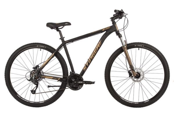 Велосипед STINGER 29" ELEMENT PRO SE золотистый, алюминий, размер 22"                                                                                                                                                                                     