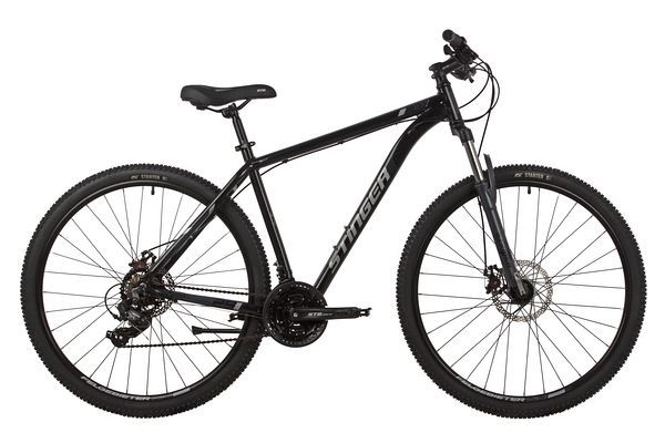 Велосипед STINGER 29" ELEMENT STD черный, алюминий, размер 20"                                                                                                                                                                                            