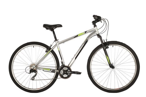 Велосипед FOXX 29" AZTEC серебристый, сталь, размер 20"                                                                                                                                                                                                   