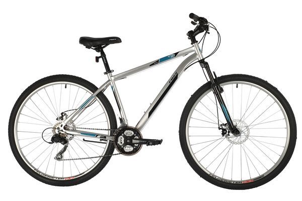 Велосипед FOXX 29" AZTEC D серебристый, сталь, размер 22"                                                                                                                                                                                                 
