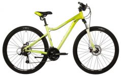 Велосипед STINGER 27.5" LAGUNA EVO SE зеленый, алюминий, размер 17"                                                                                                                                                                                       