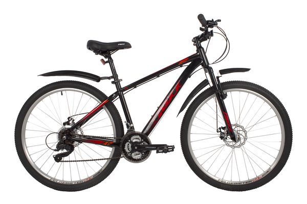 Велосипед FOXX 27.5" AZTEC D черный, сталь, размер 16"                                                                                                                                                                                                    