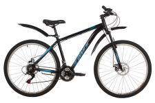 Велосипед FOXX 27.5" ATLANTIC D черный, алюминий, размер 18"                                                                                                                                                                                              