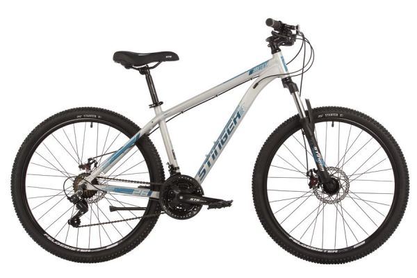 Велосипед STINGER 26" ELEMENT STD SE серый, алюминий, размер 14"                                                                                                                                                                                          