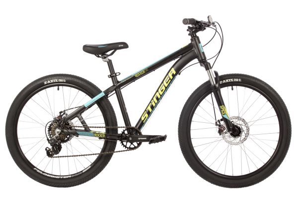 Велосипед STINGER 24" BOXXER EVO черный, алюминий, размер 14"                                                                                                                                                                                             