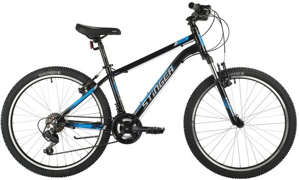 Велосипед STINGER 24" ELEMENT STD черный, алюминий, размер 14"                                                                                                                                                                                            