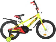 Велосипед NOVATRACK 18" EXTREME зеленый, сталь, тормоз нож, короткие крылья, полная защ.цепи                                                                                                                                                              