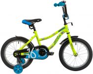 Велосипед NOVATRACK 16" NEPTUNE зеленый, тормоз нож, крылья корот, полная защ.цепи                                                                                                                                                                        