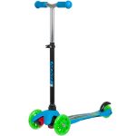 Самокат для детей Novatrack Disco-kids Print, колеса PU пер.120*24  задн.76*24мм, эргономичны                                                                                                                                                             